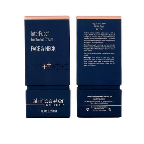 InterFuse Treatment Cream FACE & NECK 30ML Skin Better