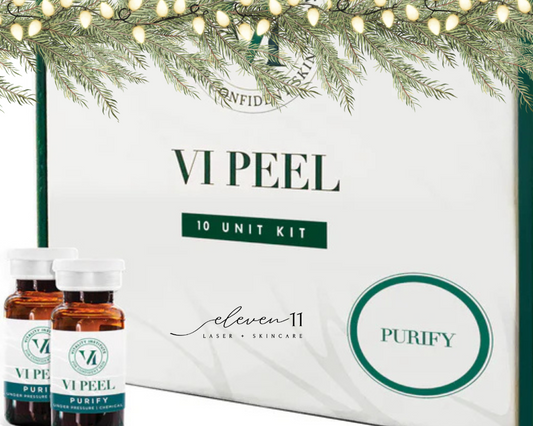 Day 8 🎄 Holiday Clear Skin: BOGO 1/2 Off VI Purify or Advanced Peels! ✨