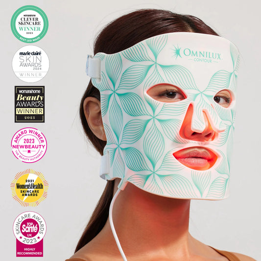 Day 2: Glow Under the Mistletoe – 20% Off OmniLux Masks